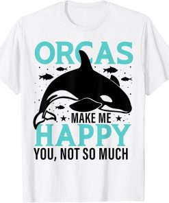 Funny Orca Lover Graphic for Women Men Kids Whale T-Shirt