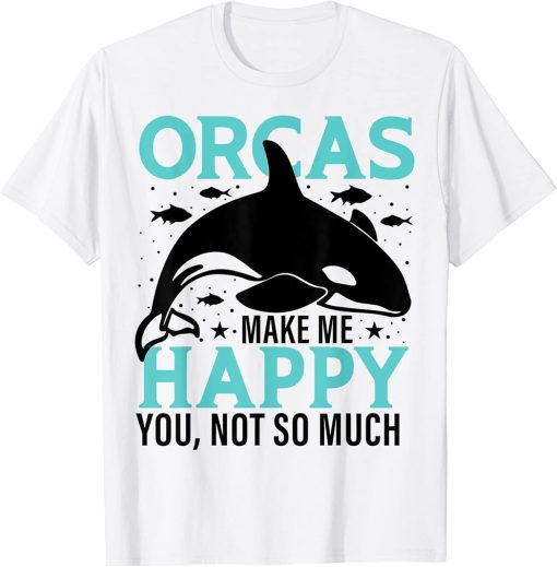 Funny Orca Lover Graphic for Women Men Kids Whale T-Shirt