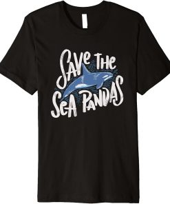 Orca whale Save the sea-panda Killer whale Premium T-Shirt