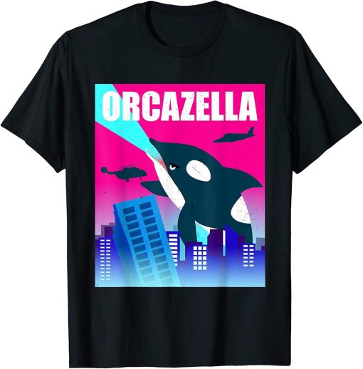 Orca vintage Funny Killer Whale T-Shirt / Orca Lovers Gift T-Shirt