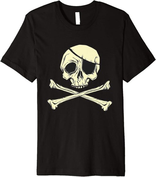 Jolly Roger Pirate Premium T-Shirt