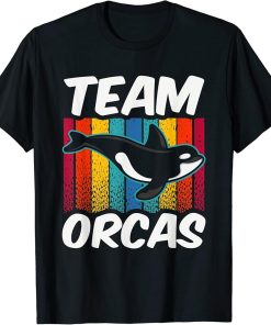 Team Orcas Sea Orca Whale Protect T-Shirt