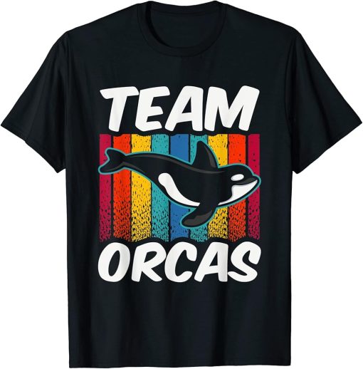 Team Orcas Sea Orca Whale Protect T-Shirt